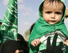 Child at Hamas rally in Gaza