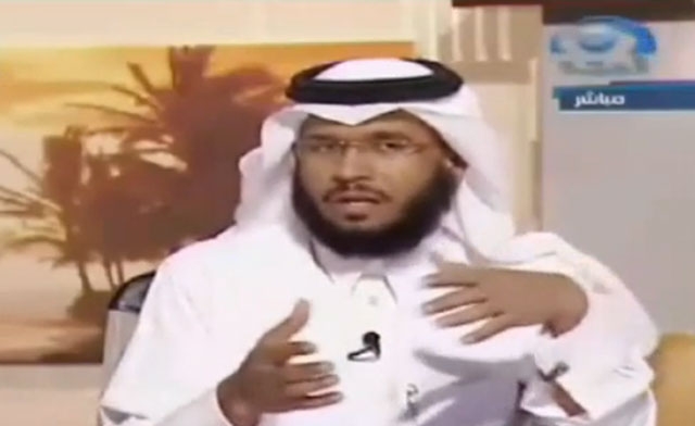 Sheikh Abdullah Daoud parents to make their female children wear the Islamic headscarf. YouTube picture