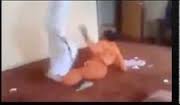 Saudi man beating Asian man