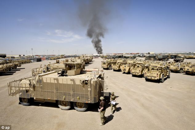 Explosion Rocks Egyptian Police Camp